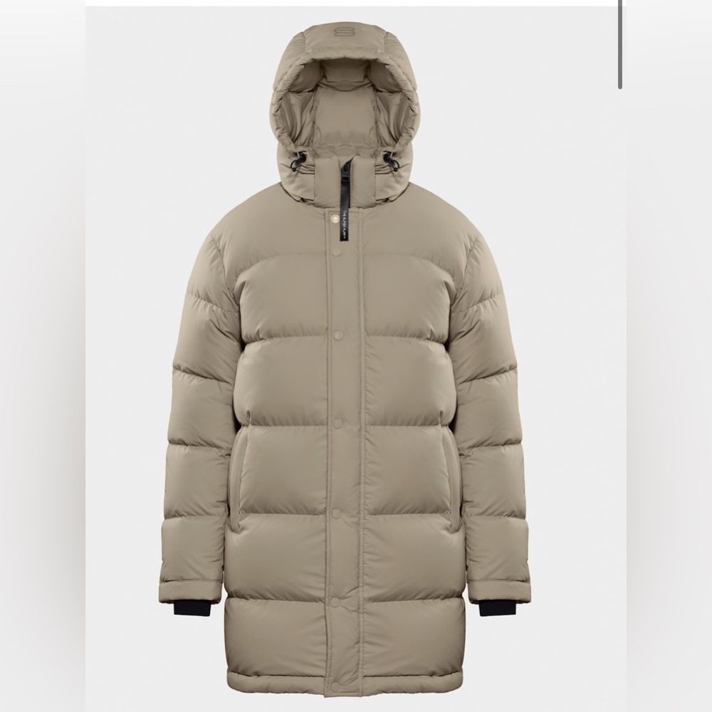 SOLD Aritzia Super Puff Mid Taupe